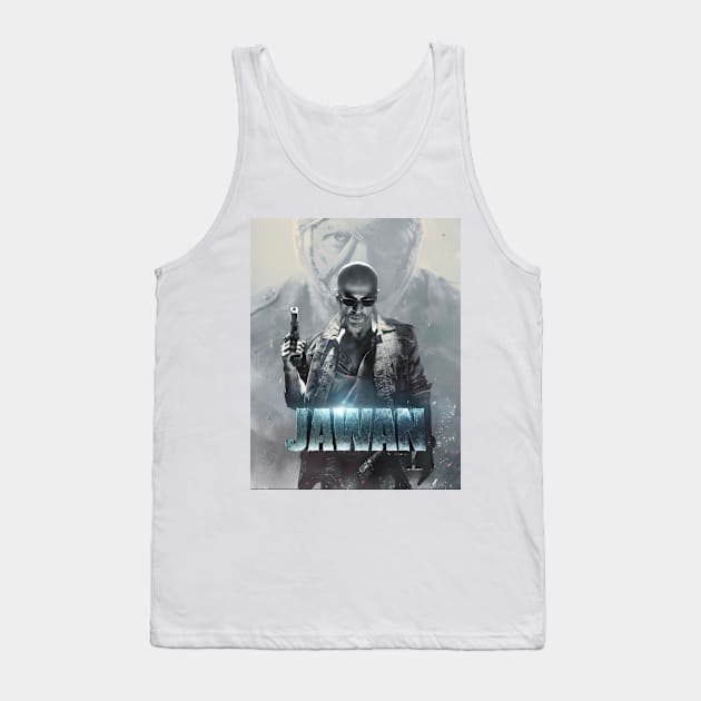 Jawan Movie - Shahrukh Khan - Bollywood Movie Tank Top by Swag Like Desi